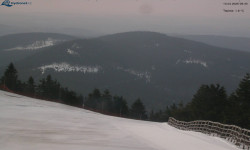 Lysá hora, pohled na východ