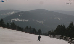 Lysá hora, pohled na východ