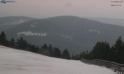 Lysá hora, pohled na východ