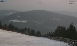 Lysá hora, pohled na východ