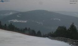 Lysá hora, pohled na východ