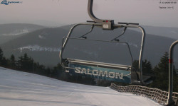 Lysá hora, pohled na východ