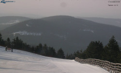 Lysá hora, pohled na východ