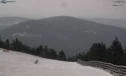 Lysá hora, pohled na východ