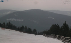 Lysá hora, pohled na východ