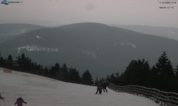 Lysá hora, pohled na východ