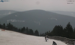 Lysá hora, pohled na východ