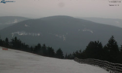 Lysá hora, pohled na východ