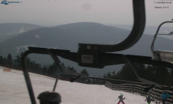 Lysá hora, pohled na východ