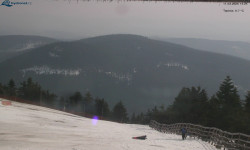 Lysá hora, pohled na východ