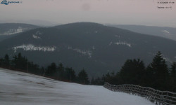 Lysá hora, pohled na východ