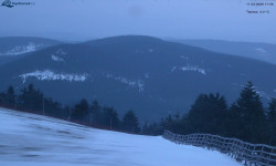 Lysá hora, pohled na východ