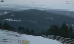 Lysá hora, pohled na východ