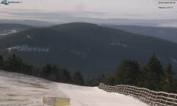 Lysá hora, pohled na východ