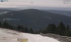 Lysá hora, pohled na východ