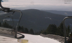 Lysá hora, pohled na východ