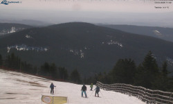 Lysá hora, pohled na východ