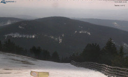 Lysá hora, pohled na východ