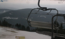 Lysá hora, pohled na východ