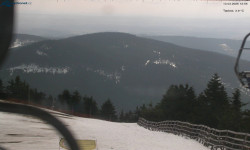 Lysá hora, pohled na východ