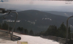 Lysá hora, pohled na východ