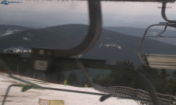 Lysá hora, pohled na východ