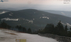 Lysá hora, pohled na východ