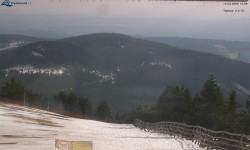 Lysá hora, pohled na východ