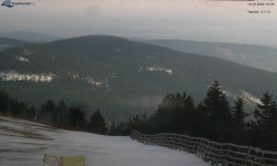 Lysá hora, pohled na východ