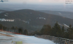 Lysá hora, pohled na východ