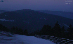 Lysá hora, pohled na východ