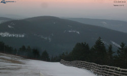 Lysá hora, pohled na východ