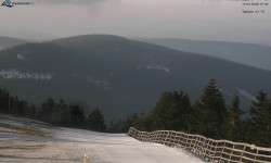 Lysá hora, pohled na východ