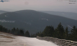 Lysá hora, pohled na východ