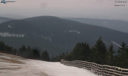 Lysá hora, pohled na východ