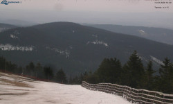 Lysá hora, pohled na východ