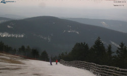 Lysá hora, pohled na východ