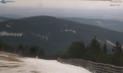 Lysá hora, pohled na východ