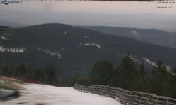 Lysá hora, pohled na východ