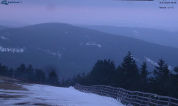 Lysá hora, pohled na východ