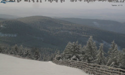 Lysá hora, pohled na východ