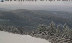 Lysá hora, pohled na východ