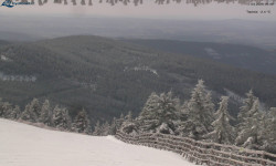 Lysá hora, pohled na východ