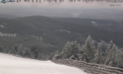 Lysá hora, pohled na východ