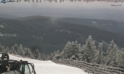 Lysá hora, pohled na východ