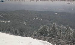 Lysá hora, pohled na východ