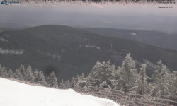 Lysá hora, pohled na východ