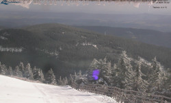 Lysá hora, pohled na východ