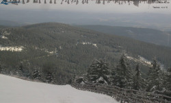 Lysá hora, pohled na východ