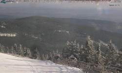 Lysá hora, pohled na východ